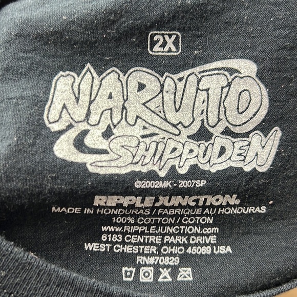 Naruto Shippuden tee 2X - Picture 4 of 4